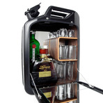 Bar Cabinet // Nano Black (Walnut)