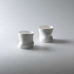 Quake Mugs // Set of 2 (White)