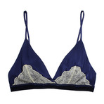 Arabesque Bralette // Navy (Large)