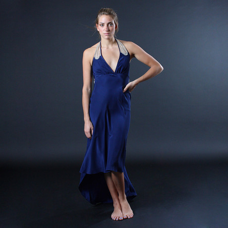 Arabesque Gown // Navy (Large)