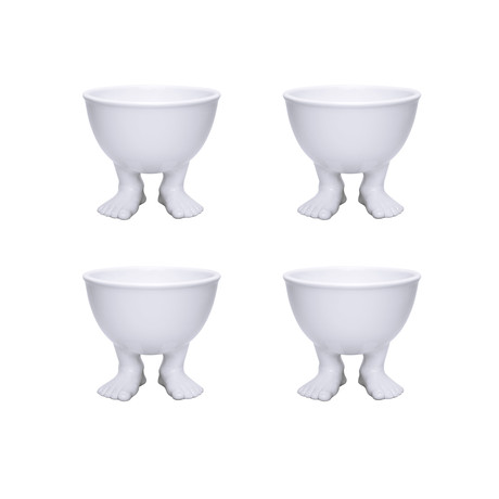 Small White Bowl // Set of 4