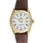 Rolex Mens 14K Yellow Gold Date Watch // c. 1980