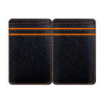 OLD_RFID Leather Magic Wallet (Orange)