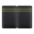 RFID Leather Magic Wallet (Green)