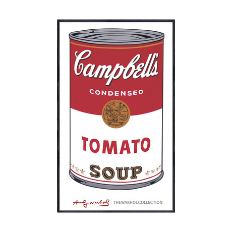Andy Warhol // Campbell's Soup I:  Tomato, 1968