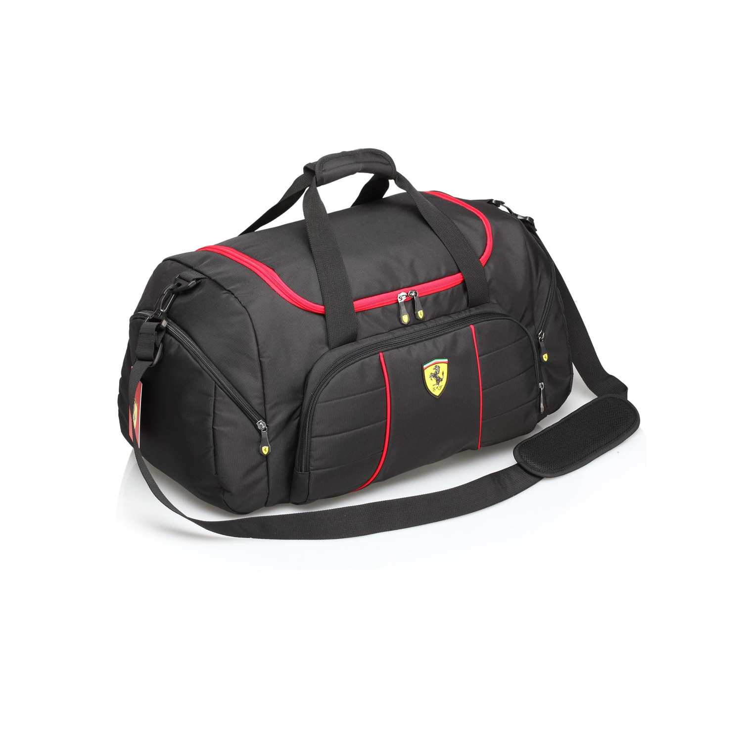 Ferrari Overnight Bag (Black) - Ferrari Fanwear Collection - Touch of ...
