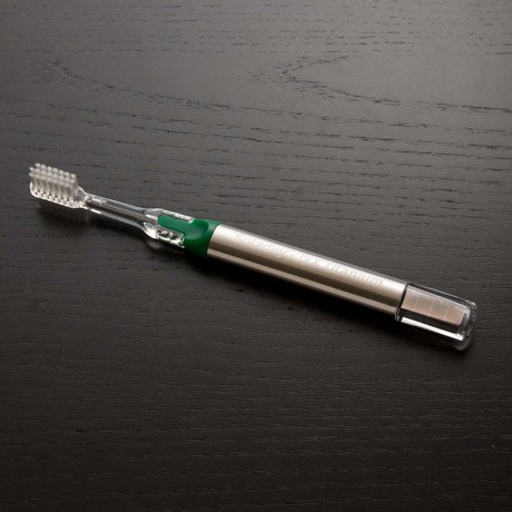 Soladey J3X Titanium Solar Ionic Toothbrush // Green