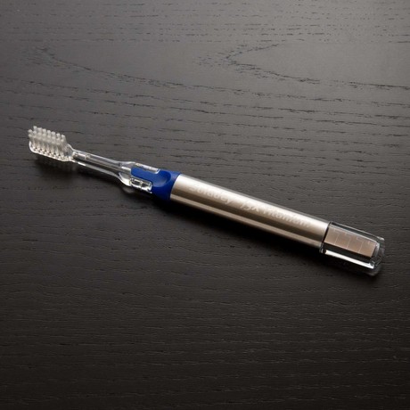 Soladey J3X Titanium Solar Ionic Toothbrush // Blue