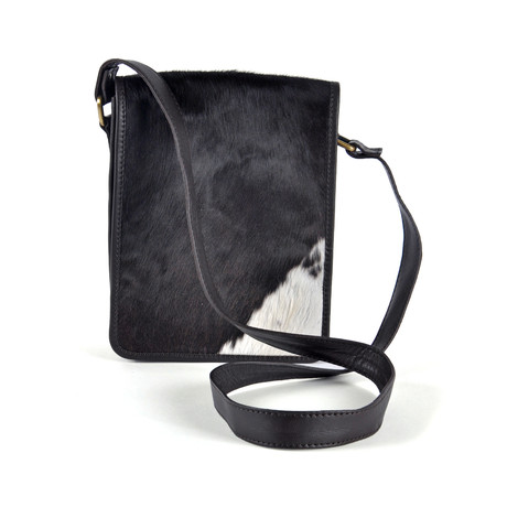 Cowhide Leather Satchel Bag // Raleigh  
