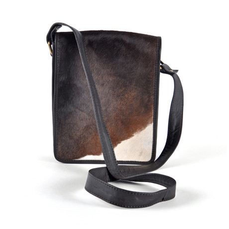 Cowhide Leather Satchel Bag // Cole  