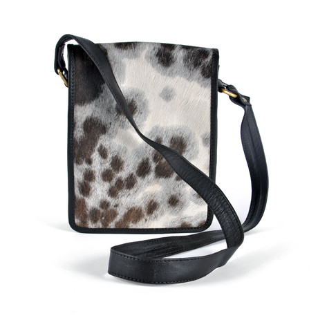Cowhide Leather Satchel Bag // Ian  