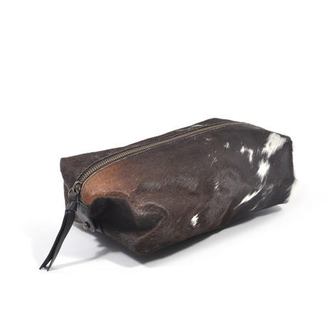 Cowhide Leather Dopp Kit Bag // Maximo  