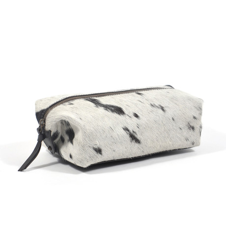 Cowhide Leather Dopp Kit Bag // Byron  