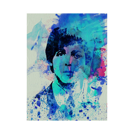 Paul McCartney Watercolor (15"L x 20"H)