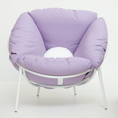 Bloom Armchair // Violet