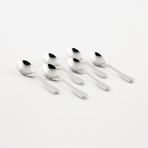 18/0 Bouillon Spoon // Set of 6 (Duo)