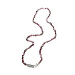 Midgard Serpent Beaded Wrap // Garnet