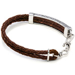 Bifrost Bridge ID Bracelet // Saddle (6" Wrist)