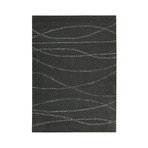 Joseph Abboud Monterey Waves Rug // Mid-Grey (3' 6" x 5' 6")