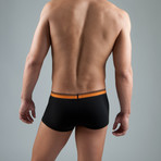 2 Pack Cotton Stretch Solid Brazilian Trunk // Orange (L)