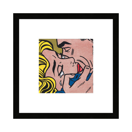 Roy Lichtenstein, Kiss V (Serigraph), 1964