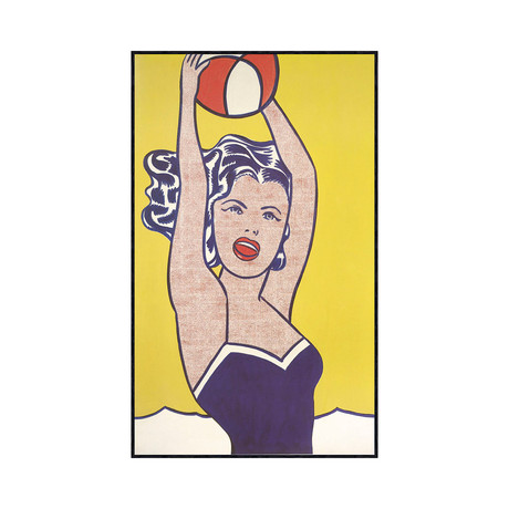 Roy Lichtenstein, Girl with Ball