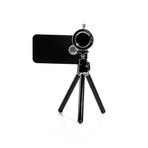 Pack Aluminium ZOOMX14 iPhone Lens & Tripod (iPhone 4/4S)
