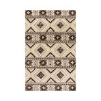 Albuquerque // Mocha, Beige, Aloe (5' x 8')