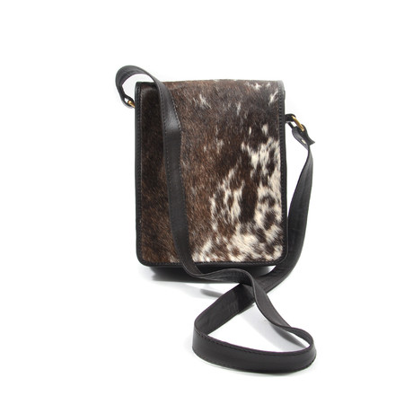 Cowhide Leather Satchel Bag // Rueben  