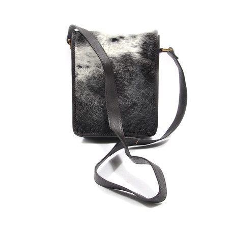 Cowhide Leather Satchel Bag // Anthony  