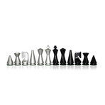 Chess Pieces // Stylized (Sliver, Black)