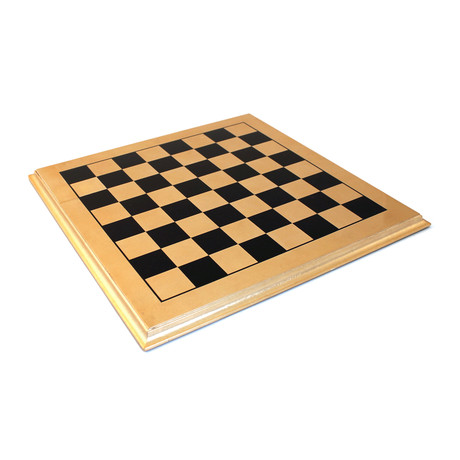 Chessboard // Wood // Gold Foil (15.75" Square)
