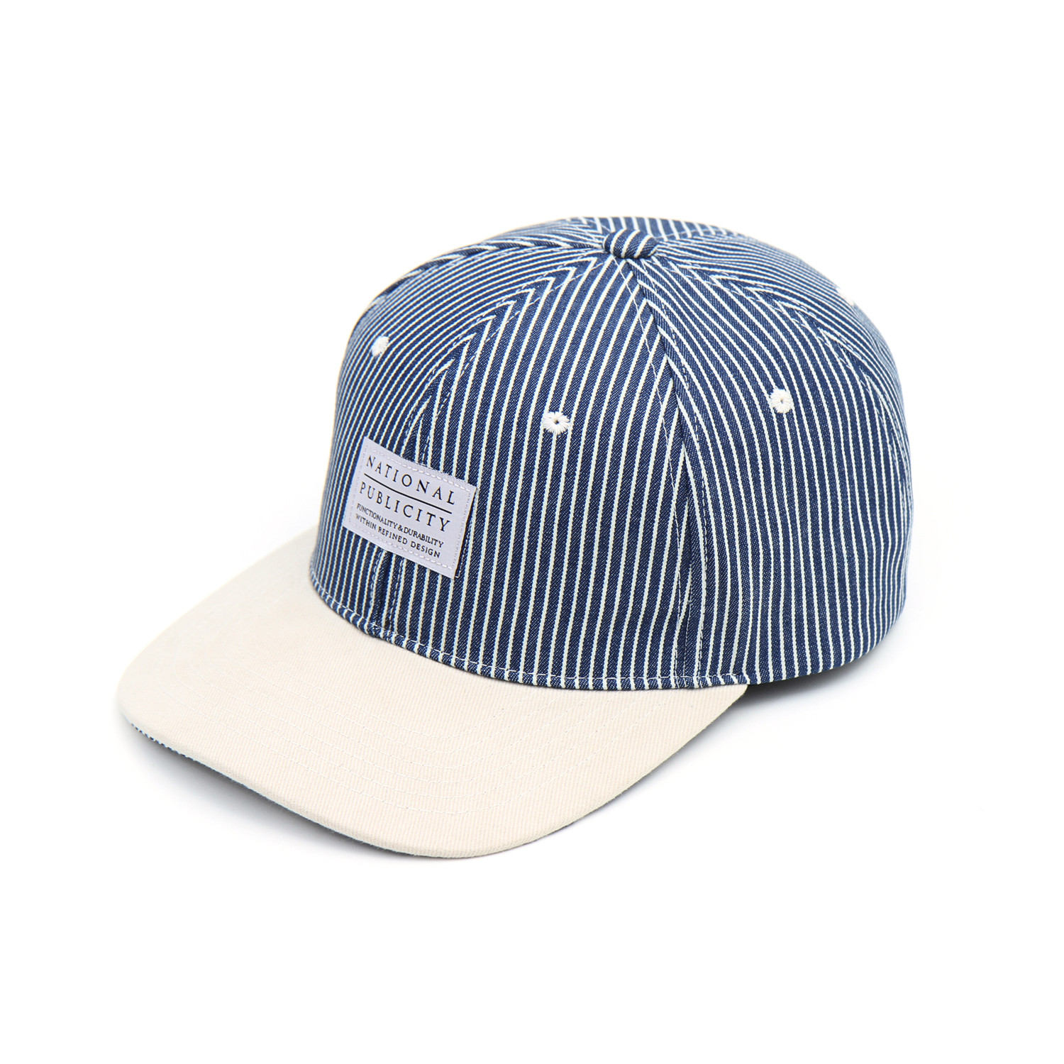 Stripe Snapback (Beige) - National Publicity - Touch of Modern