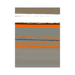 Abstract Orange 2 (15"L x 20"H)