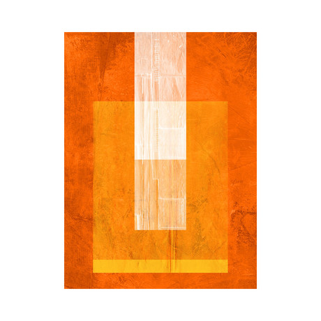 Orange Paper 2 (15"L x 20"H)
