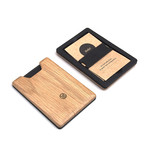 Union Wood Wallet // White Oak