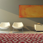 Blakely Rug // Red (5' x 7'6")