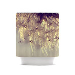 "Sparkles of Gold" Shower Curtain