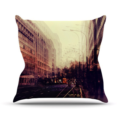 "London" Throw Pillow (18" x 18")