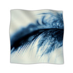 "Fall in Blue" Duvet Cover (Woven / Twin: 68"L x 88"W)