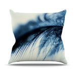 "Fall in Blue" Throw Pillow (18" x 18")