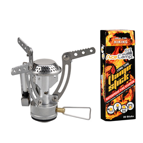 Fire Bird Gas Stove & Set of Two Flame Sticks