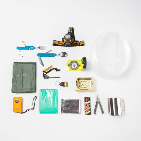 Emergency Survival Backpacking Kit