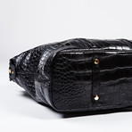 Garcia Tote // Black Alligator