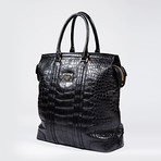 Garcia Tote // Black Alligator