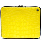 iPad Case // Yellow Alligator