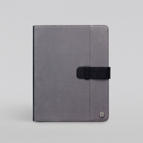 Metropolitain iPad / iPad Mini Case // Grey + Black (iPad)