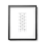 Damselfly Drift // Clear // 24" x 30"