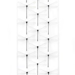 Damselfly Drift // Clear // 24" x 30"