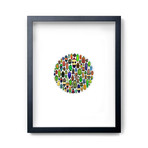 Mosaic Sphere // 16" x 20"